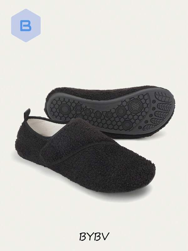 Adjustable Comfortable Adult House Slippers - Soft, Warm, Fashionable, Suitable For Home, Travel, Outdoor/Indoor Wear, Perfect For Autumn, Winter And Spring!
